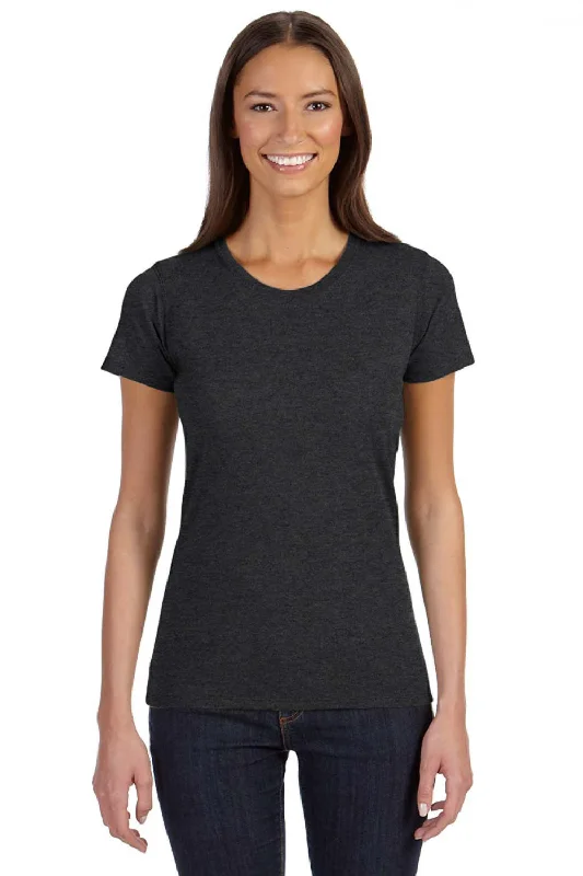 Sequined women's T - shirt for a glamorous occasionEconscious Womens Short Sleeve Crewneck T-Shirt - Charcoal Black Sequined women's T - shirt for a glamorous occasionEconscious Womens Short Sleeve Crewneck T-Shirt - Charcoal Black