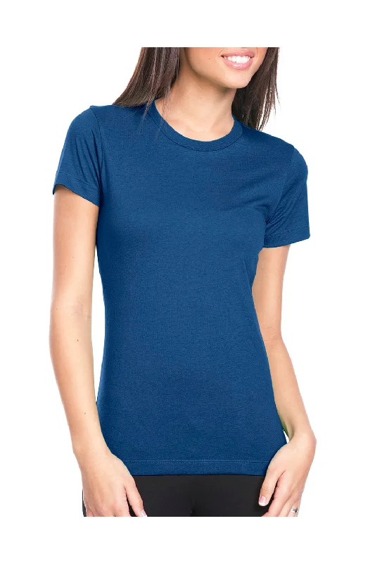 Tie - dye women's T - shirt in unique patternsNext Level Womens Boyfriend Fine Jersey Short Sleeve Crewneck T-Shirt - Cool Blue Tie - dye women's T - shirt in unique patternsNext Level Womens Boyfriend Fine Jersey Short Sleeve Crewneck T-Shirt - Cool Blue