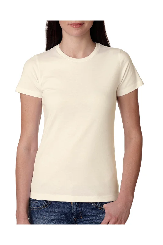 Longline women's T - shirt for a more covered - up styleNext Level Womens Boyfriend Fine Jersey Short Sleeve Crewneck T-Shirt - Natural Longline women's T - shirt for a more covered - up styleNext Level Womens Boyfriend Fine Jersey Short Sleeve Crewneck T-Shirt - Natural