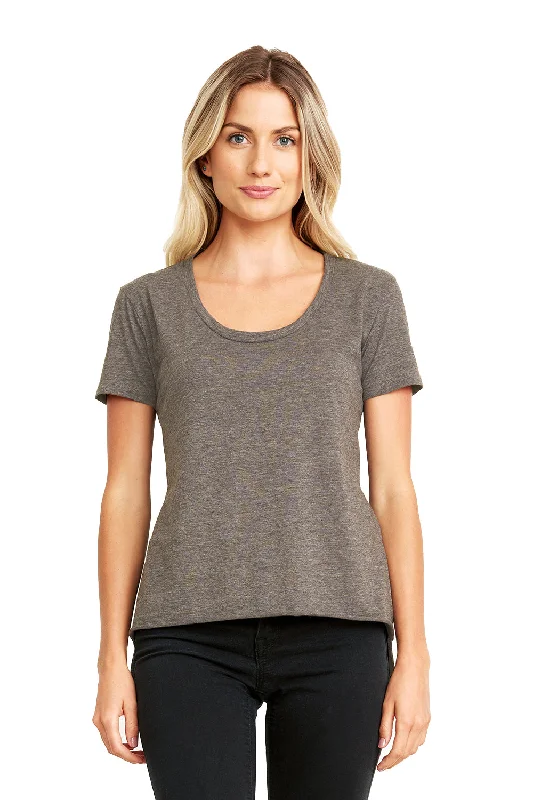 Printed women's T - shirt with a vintage - inspired floral patternNext Level Womens Festival Short Sleeve Crewneck T-Shirt - Ash Grey - Closeout Printed women's T - shirt with a vintage - inspired floral patternNext Level Womens Festival Short Sleeve Crewneck T-Shirt - Ash Grey - Closeout