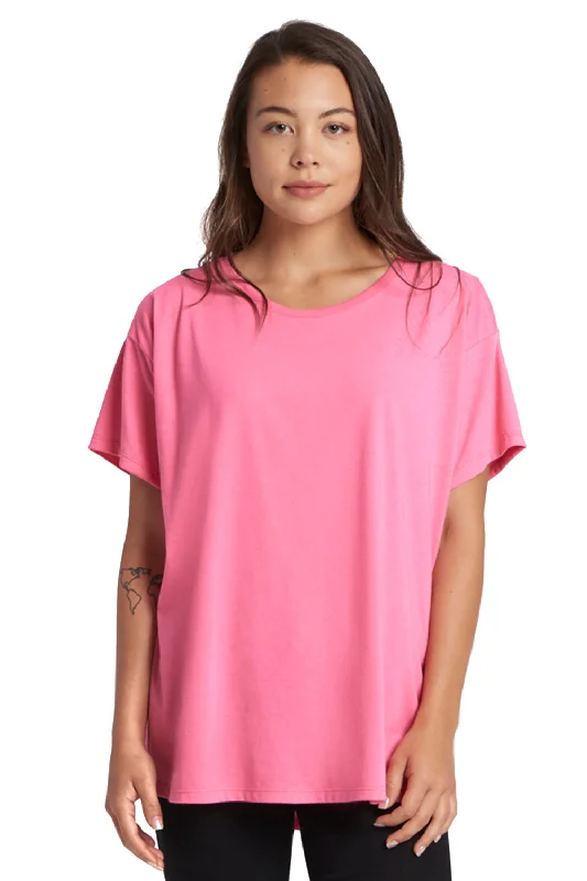 Women's T - shirt with a color - changing effect in different lightsNext Level Womens Ideal Flow Short Sleeve Crewneck T-Shirt - Hot Pink - Closeout Women's T - shirt with a color - changing effect in different lightsNext Level Womens Ideal Flow Short Sleeve Crewneck T-Shirt - Hot Pink - Closeout