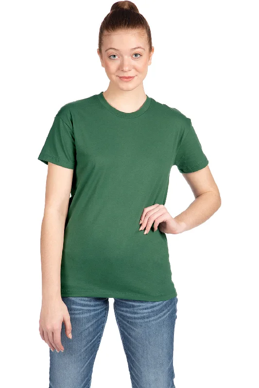Metallic - threaded women's T - shirt for a touch of glamourNext Level Womens Relaxed Short Sleeve Crewneck T-Shirt - Royal Pine Green Metallic - threaded women's T - shirt for a touch of glamourNext Level Womens Relaxed Short Sleeve Crewneck T-Shirt - Royal Pine Green