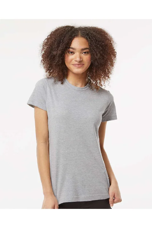 Printed women's T - shirt with a nautical - themed patternTultex Womens Fine Jersey Classic Fit Short Sleeve Crewneck T-Shirt - Heather Grey - NEW Printed women's T - shirt with a nautical - themed patternTultex Womens Fine Jersey Classic Fit Short Sleeve Crewneck T-Shirt - Heather Grey - NEW