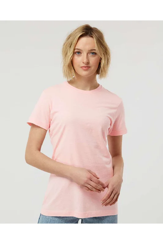 Women's T - shirt with a fringed hemTultex Womens Fine Jersey Classic Fit Short Sleeve Crewneck T-Shirt - Pink - NEW Women's T - shirt with a fringed hemTultex Womens Fine Jersey Classic Fit Short Sleeve Crewneck T-Shirt - Pink - NEW