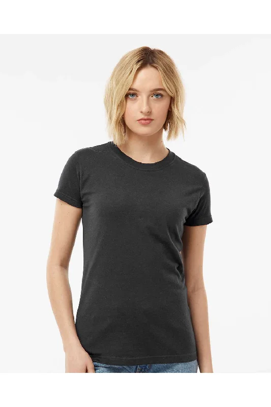 Fuzzy women's T - shirt with a fur - like textureTultex Womens Fine Jersey Slim Fit Short Sleeve Crewneck T-Shirt - Coal Grey - NEW Fuzzy women's T - shirt with a fur - like textureTultex Womens Fine Jersey Slim Fit Short Sleeve Crewneck T-Shirt - Coal Grey - NEW