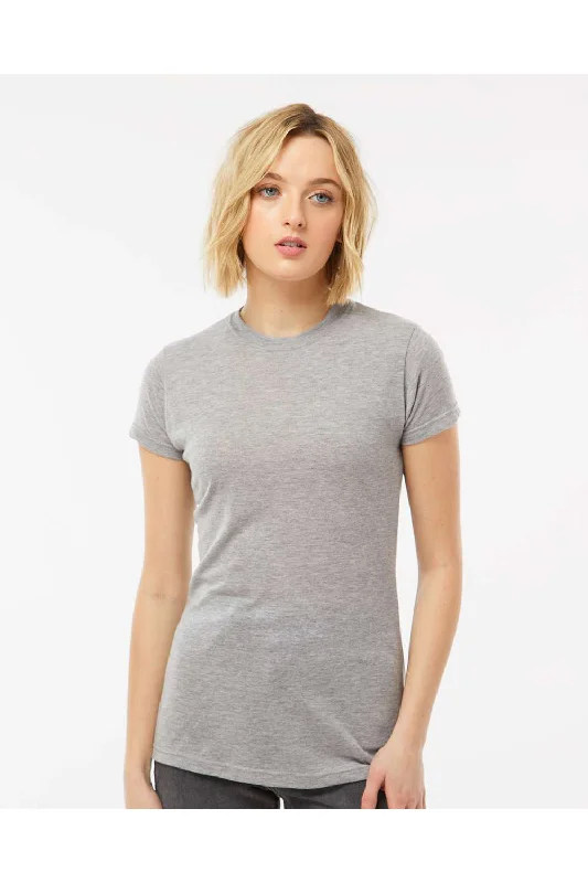 Cable knit women's T - shirt with a shawl collarTultex Womens Poly-Rich Short Sleeve Crewneck T-Shirt - Heather Grey - NEW Cable knit women's T - shirt with a shawl collarTultex Womens Poly-Rich Short Sleeve Crewneck T-Shirt - Heather Grey - NEW