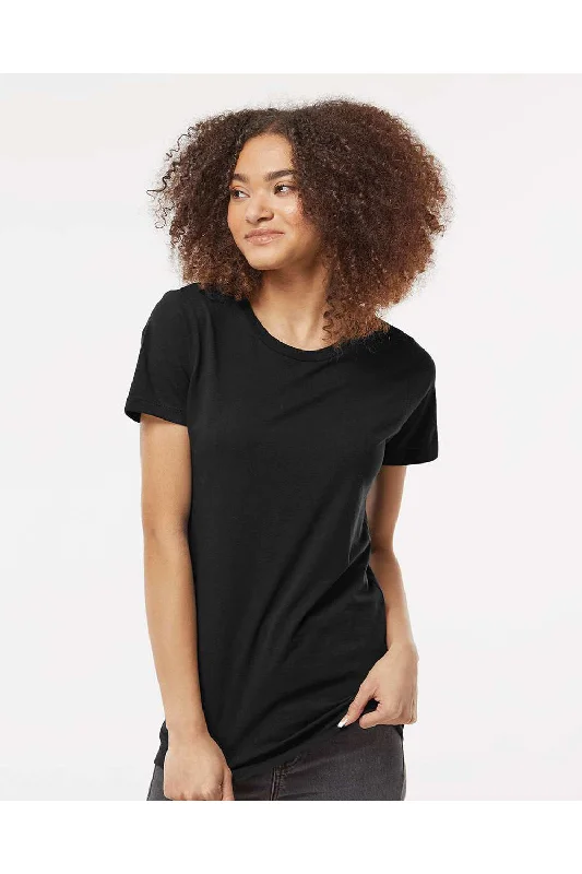 Printed women's T - shirt with a retro - inspired patternTultex Womens Premium Short Sleeve Crewneck T-Shirt - Black - NEW Printed women's T - shirt with a retro - inspired patternTultex Womens Premium Short Sleeve Crewneck T-Shirt - Black - NEW