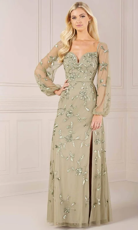 "Work - appropriate dresses for professional women"Adrianna Papell Platinum 40440 - Long Sheath Dress