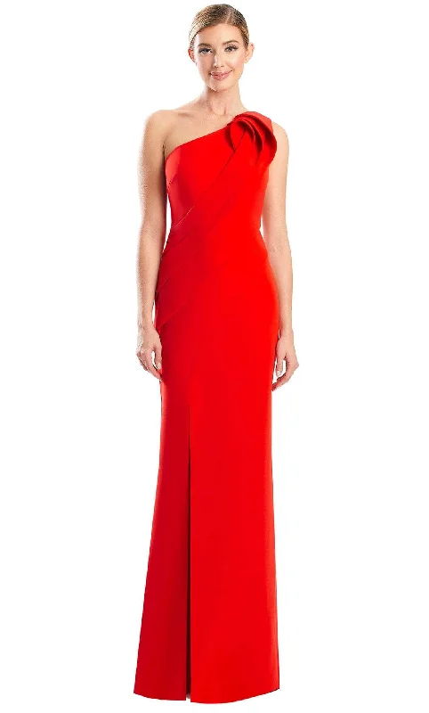 "Black dresses for women for a classic and timeless appearance"Alexander by Daymor 1788S23 - One-Shoulder Sleeveless Dress "Black dresses for women for a classic and timeless appearance"Alexander by Daymor 1788S23 - One-Shoulder Sleeveless Dress