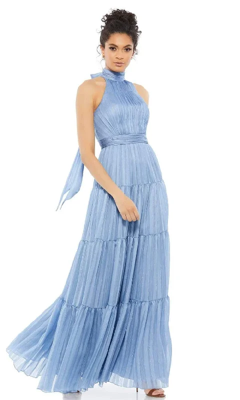"Comfortable maternity dresses for pregnant women"Mac Duggal Evening - 70168D High Neck A-Line Evening Dress "Comfortable maternity dresses for pregnant women"Mac Duggal Evening - 70168D High Neck A-Line Evening Dress
