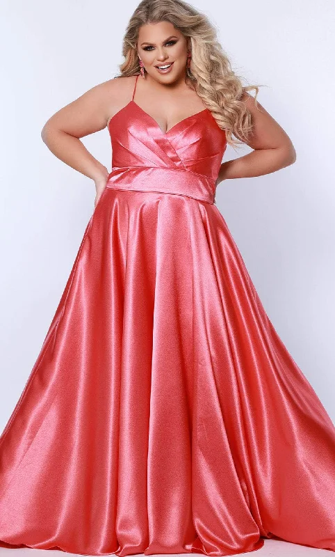 "Mini dresses for women for a youthful and trendy look"Sydney's Closet SC7355 - Sleeveless Satin Formal Gown "Mini dresses for women for a youthful and trendy look"Sydney's Closet SC7355 - Sleeveless Satin Formal Gown
