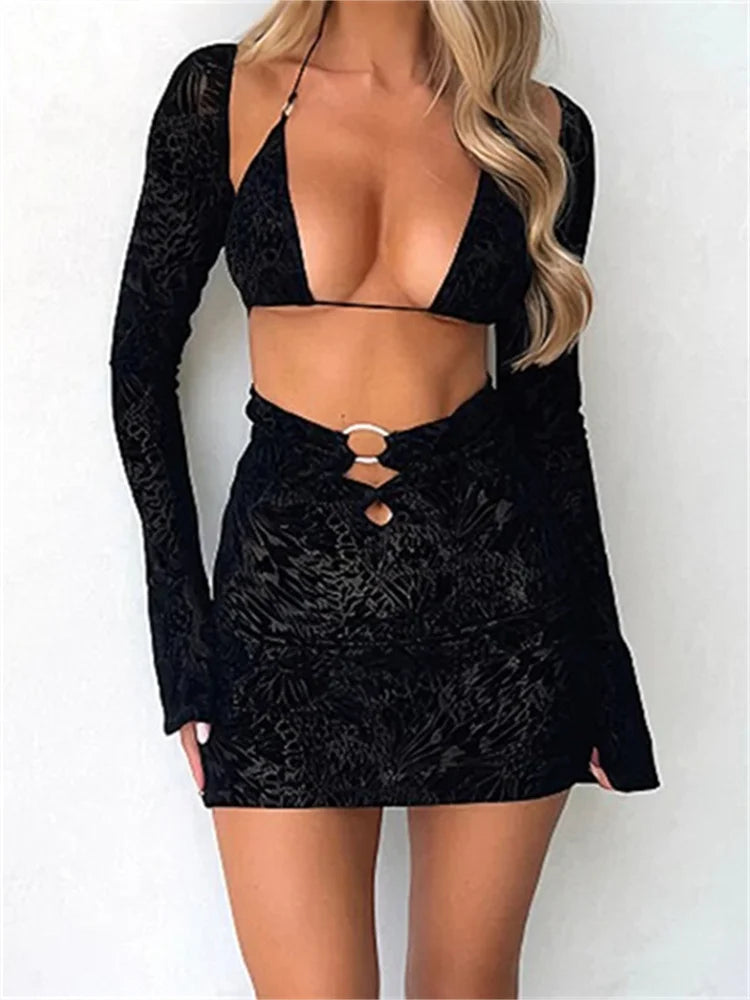retro 80s mini dressesFashionSierra - Deep V-neck Bodycon Fashion Floral Print Long Sleeve Mini Dress retro 80s mini dressesFashionSierra - Deep V-neck Bodycon Fashion Floral Print Long Sleeve Mini Dress