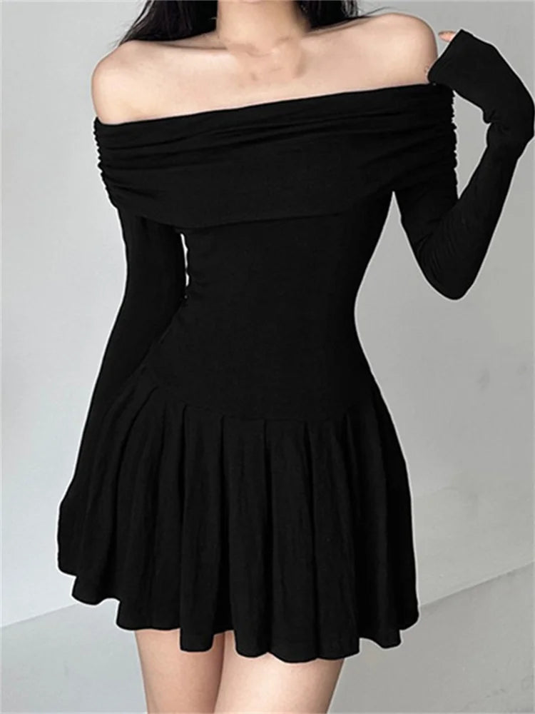 orange mini dressesFashionSierra - 2024 Y2K Party Ruched Black Slim Fit Mini Dress orange mini dressesFashionSierra - 2024 Y2K Party Ruched Black Slim Fit Mini Dress